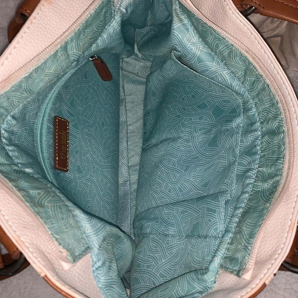 The SAK leather satchel